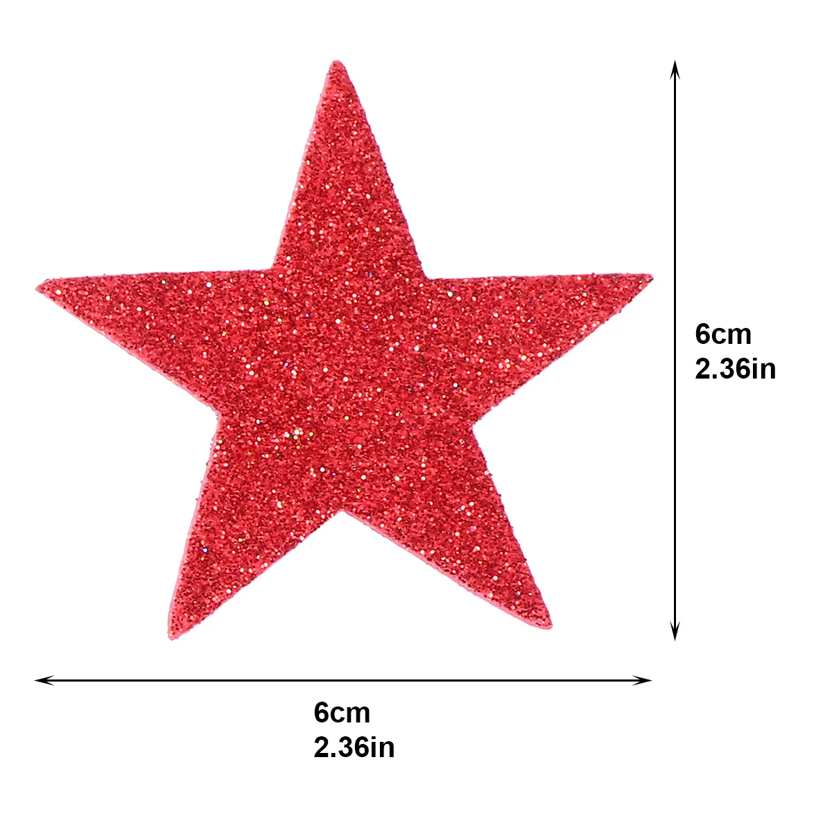 100 قطعة من ملصقات اللامعة الملونة على شكل نجمة مادة إيفا للأطفال هدية تعليمية ذاتية الصنع ملصق إسفنجي ملصق ذاتي اللصق #4