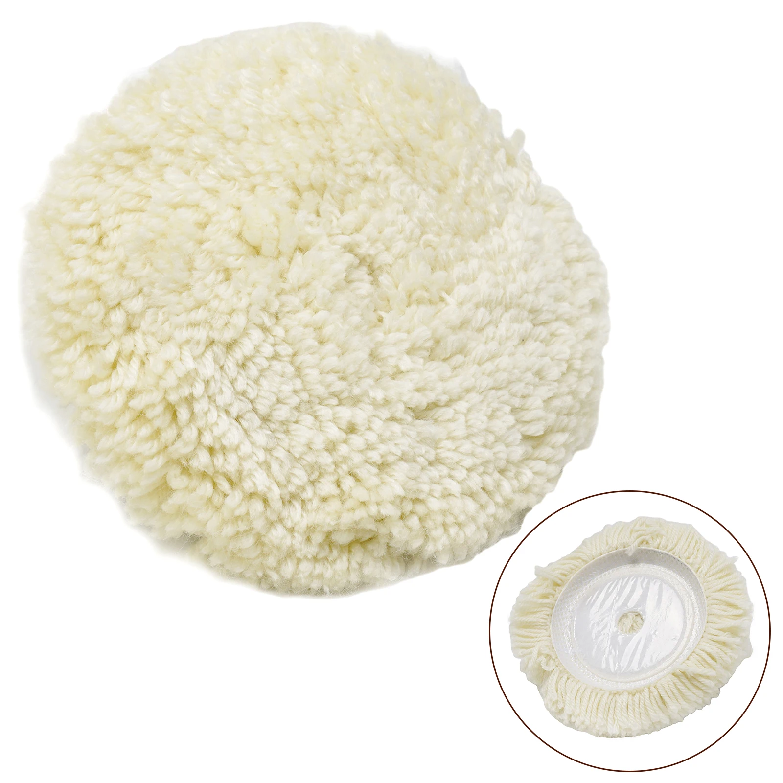 Wool Polishing Pad Buffing Grinding Wheel 5 6 7 Inch Automobile Ships Polishing Machine Electric Grinder Tool Accessories