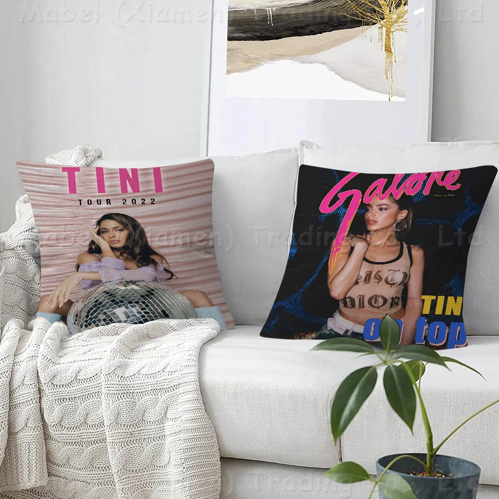 

Martina Stoessel TINI Pillow Gifts Home Office Furnishings Bedroom Sofa Car Cushion Cover Case 45x45cm