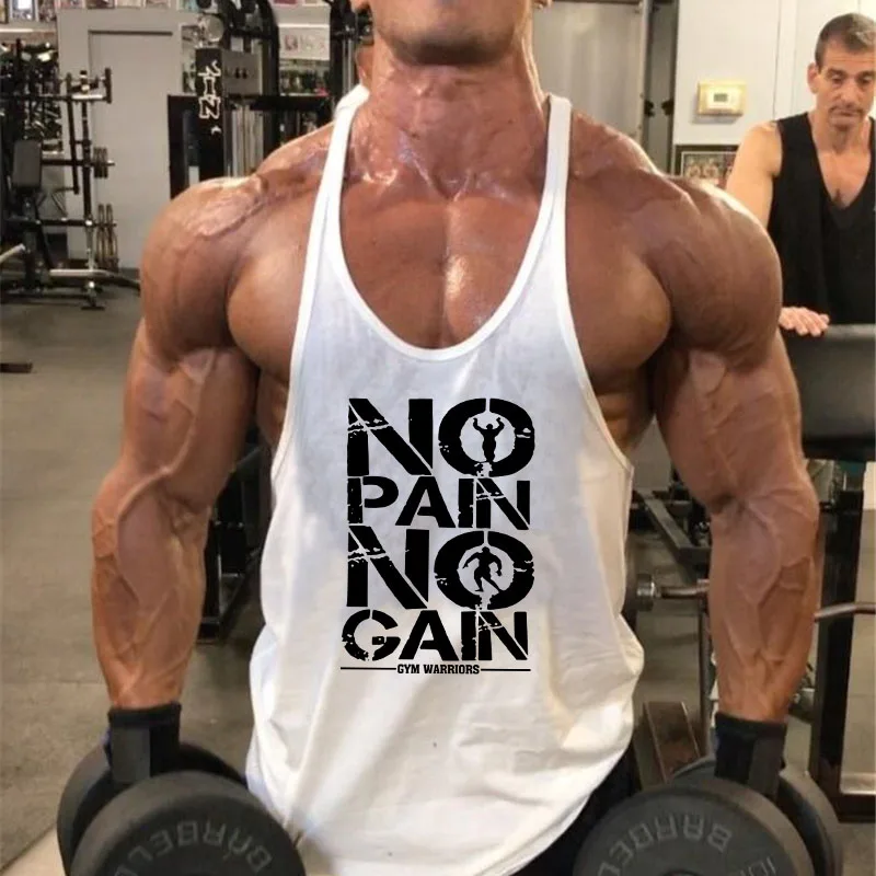 Gym Clothing Summer Sports Singlets Mens Tank Tops Muscle Shirt Sleeveless Stringer Bodybuilding Fitness Men Running Vests