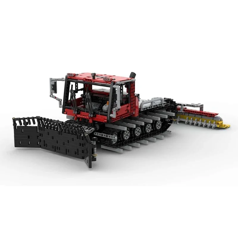 YcmocBricks Moc Bouwstenen Mechanisch Model Serie Grote Sneeuwploegen Technologie Bricks DIY Speelgoed Voor Kinderen Kinderen Geschenken