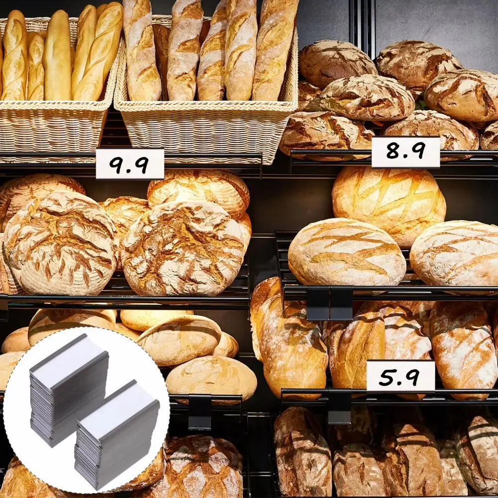 

Белые бумажные карты Магнитный держатель для этикеток Защитная пленка Сильный магнит Держатель для этикеток с каналом C Регулируемый беспорядок