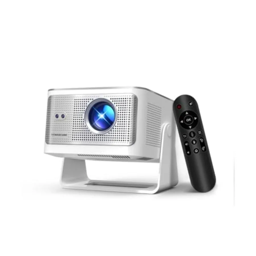 

Умный мини-проектор с поддержкой 4K и 8K, WiFi6, Bluetooth 5.4, 600 ANSI, автофокусом, функцией обхода препятствий, портативный, для дома и улицы, для просмотра фильмов