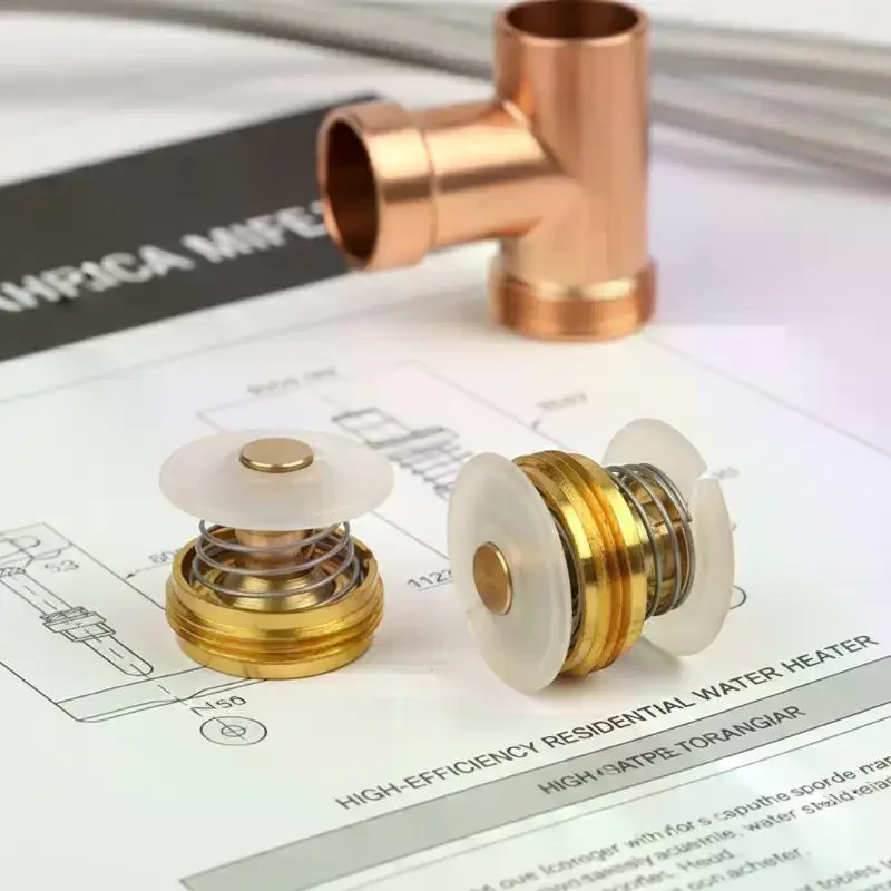 1PCS M18 Gas Water Heater Brass Control Valve Cap Cover Linkage Valve Regulator Core Kitchen Appliances Accessories