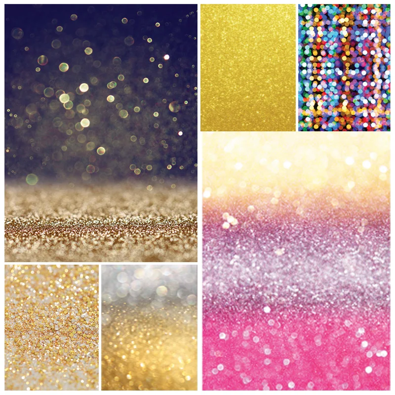 

Vinyl Custom Fantasy Glitter Star Polka Dot Light Bokeh Photography Backdrop Birthday Party Child Photo Background 210402GMB-04