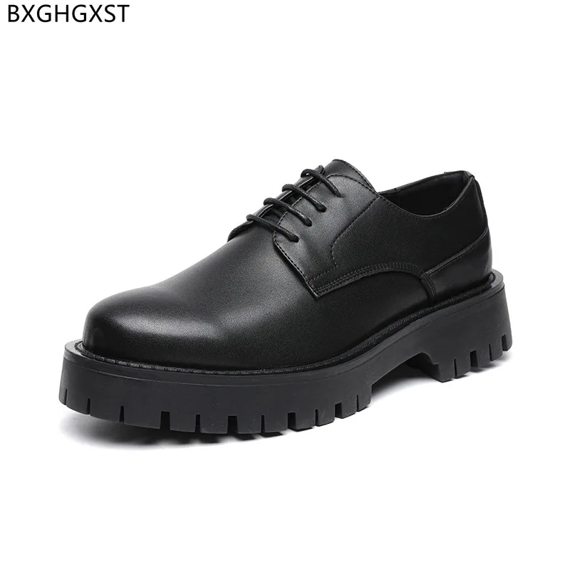 Black Casual Business Shoes Men Wedding Shoes for Men 2024 Black Man Fashion Oxford Men Formal Shoes Chaussure De Homme Zapatos