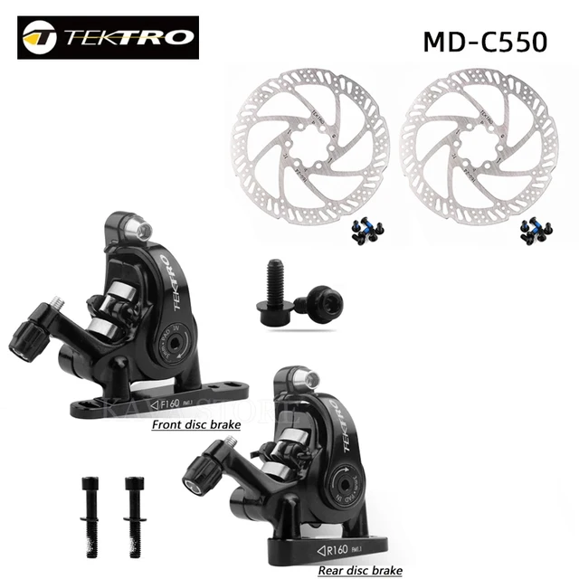 Tektro-ロードバイクディスクブレーキ,ダブルピストン,ライン抽出,機械