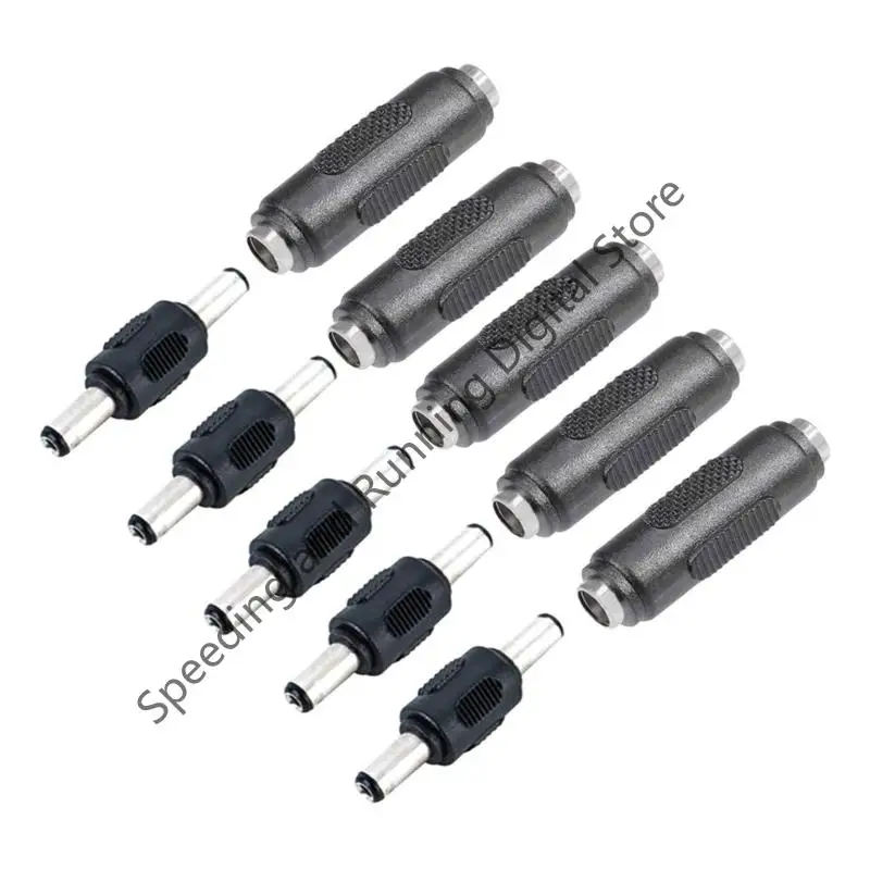 10pcs 5.5x2.1mm Male Female Power Connector Adapter Socket Plug Barrel for CCTV Security Camera LED Strip Adaptor