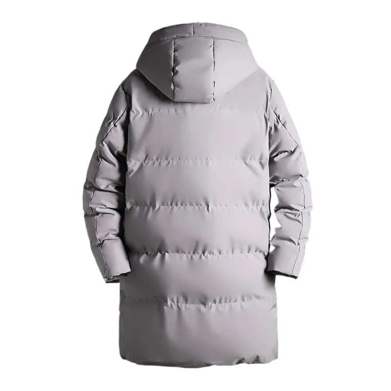 

2025 New Winter Mid-length Men's Korean Version Trendy Cotton-padded Jacket Oversized Parka Windbreaker Cotton-padded Jacket