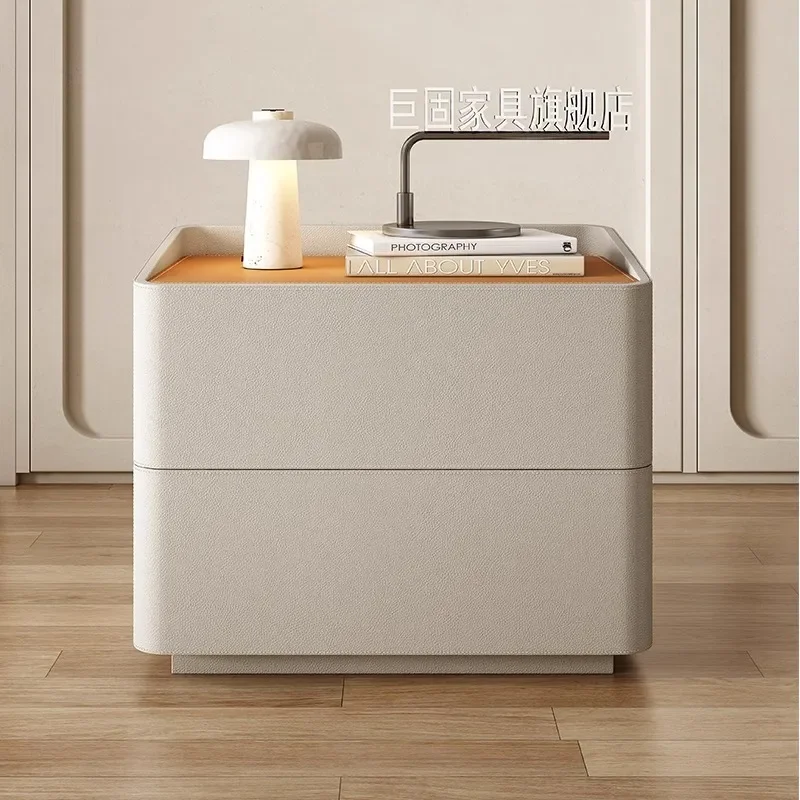 Dresser End Nightstand Cabinet Storage Gamer Sofa Side Auxiliary Bedside Table Design Bedside Nachttisch Bedroom Furniture