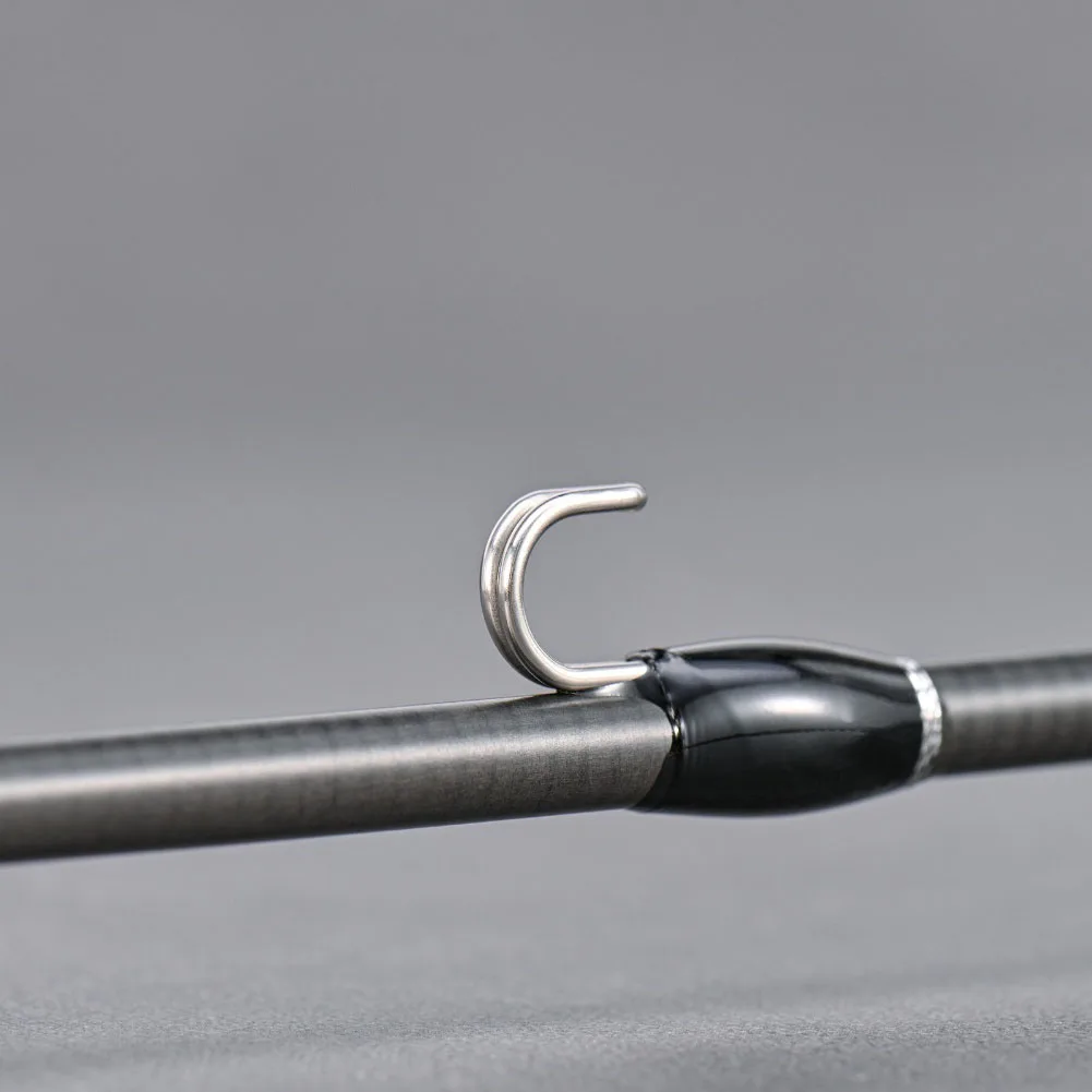 

50 см удочка для зимней удочки, 2-секционная телескопическая с деревянной ручкой и пряжкой для намотки лески для стабильной производительности подледной рыбалки