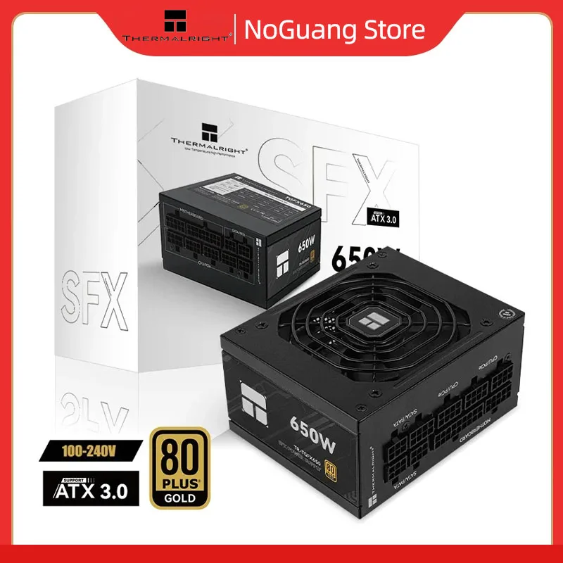 Imagem -01 - Thermalright-medalha de Ouro Fonte de Alimentação Itx Host Módulo Completo Fonte de Alimentação Sfx 550w 750w 850w Tgtgfx650