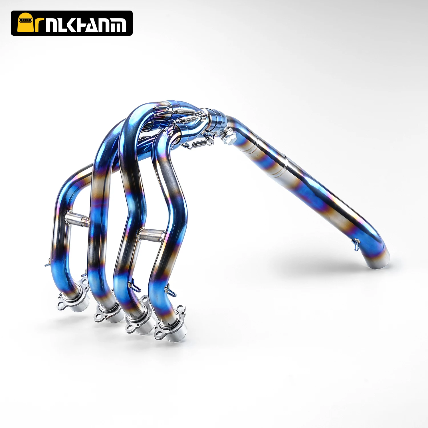 لكاواساكي نينجا ZX-25R ZX25R 2020-2023 Ti. سبيكة نظام كامل الهروب تعديل أنبوب الوصلة الوسطى الأمامية #4