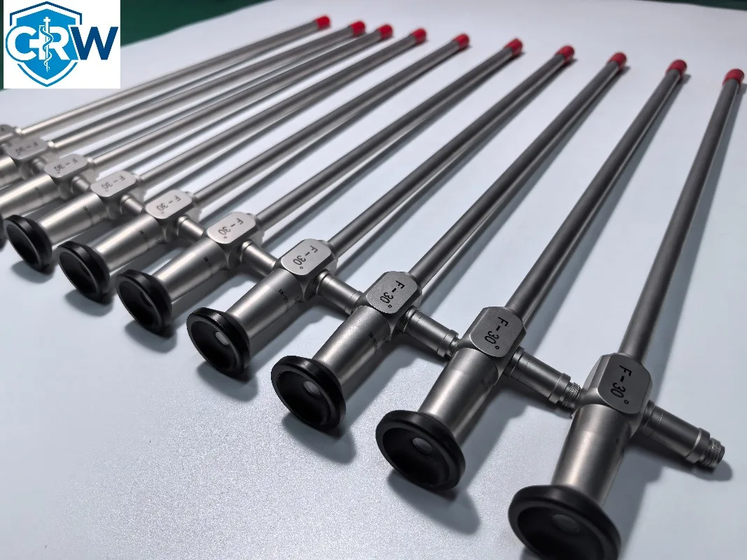CRW Stainless Steel Lapa roscopic Instruments HD Rigid Lapar oscope 0° 30° Surg ical Endo scope Medical Equipment