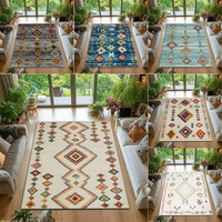 Classic Persian Pattern Rug Timeless Living Room Carpet Bedroom Floor Mat Vintage Decor Cozy Home Atmosphere Coffee Table Rug