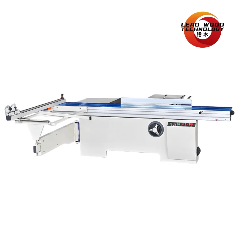 Heavy-Duty Precision Sliding Table Saw with 220V Motor Easily Cut Straight & 90-Degree 45-Degree Bevels Horizontal Style