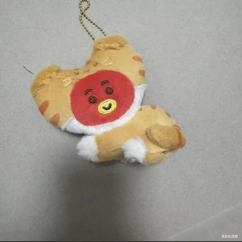 애니메이션 만화 BT21 쿠키 치미 크로스드레싱 봉제인형, 독창적인 새로운 봉제인형 펜던트, 배낭 키체인 펜던트 액세서리