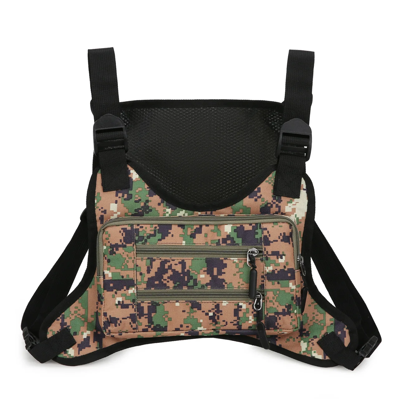 

Новая многофункциональная тактическая нагрудная сумка, уличная мужская велосипедная жилетка, цифровая камуфляжная спортивная нагрудная подвесная сумка ita, сумка y2k