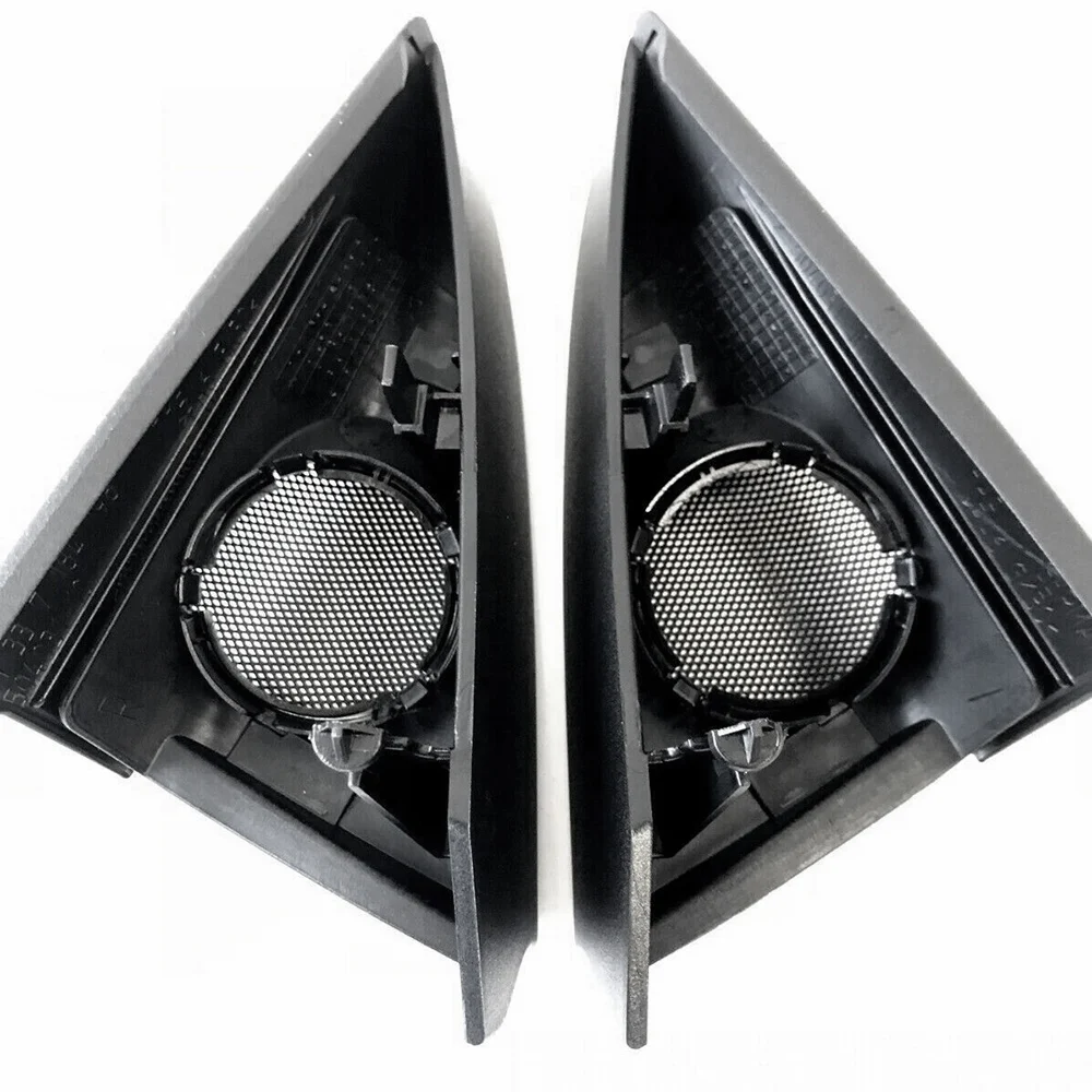 

Portable Set Car Front Door Speaker Audio Cover Horn Tweeter Loudspeaker Cover Trim With Foam For-BMW 3 Series E92 E93 2006-2013