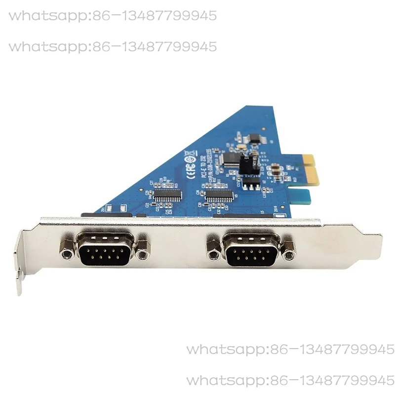 

PCI-E To 2-port RS-232 Serial Port Card, Industrial Grade Anti-surge High-speed UT-7912