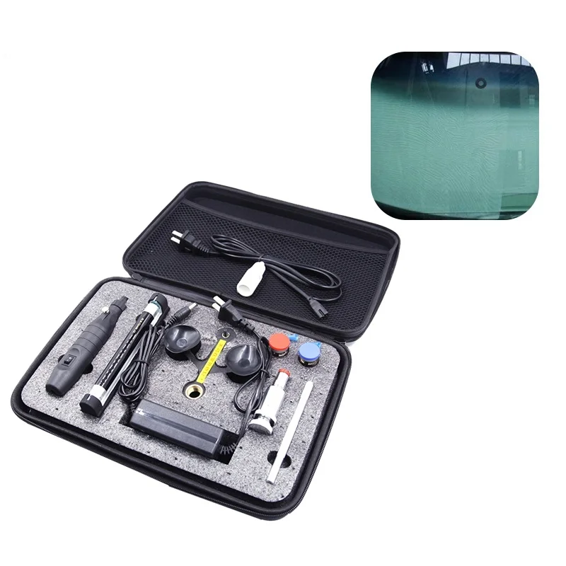 

Allplace Auto Glass Windshield Dent Repair Tools Car Windshield Crack Repair windshield repair kit