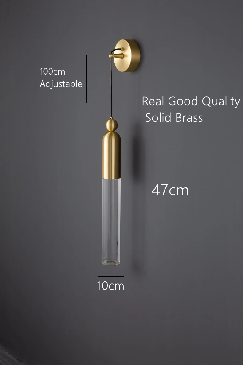 Sleek Copper Wall Lamp for Study Room - Black & Copper Finish, Focus-Friendly Lighting