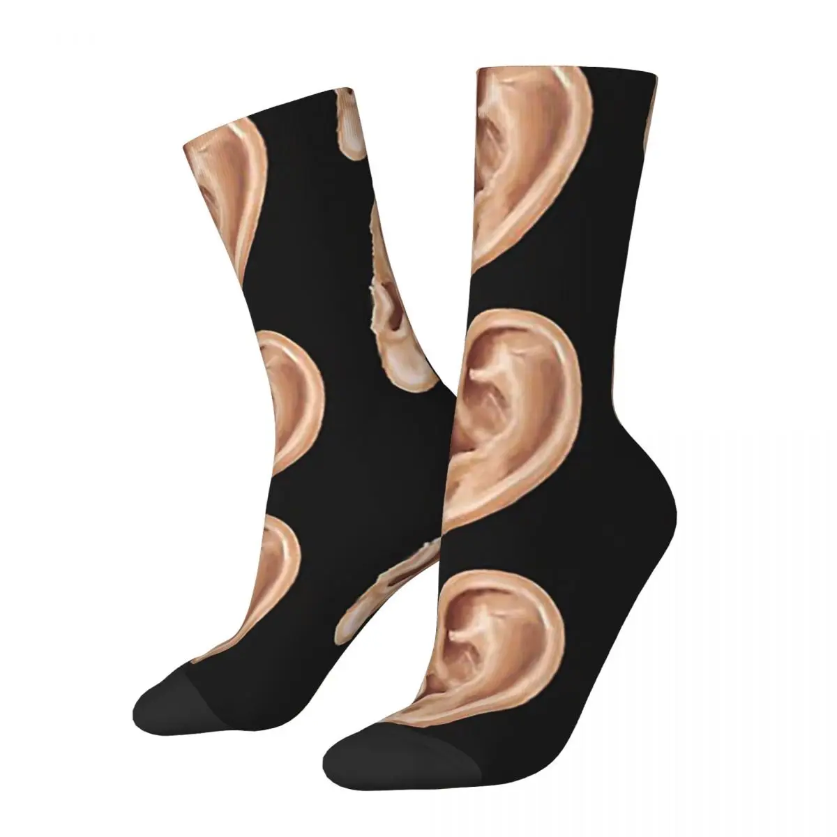 

Ear Socks Harajuku Sweat Absorbing Stockings All Season Long Socks Accessories for Man's Woman's Gifts