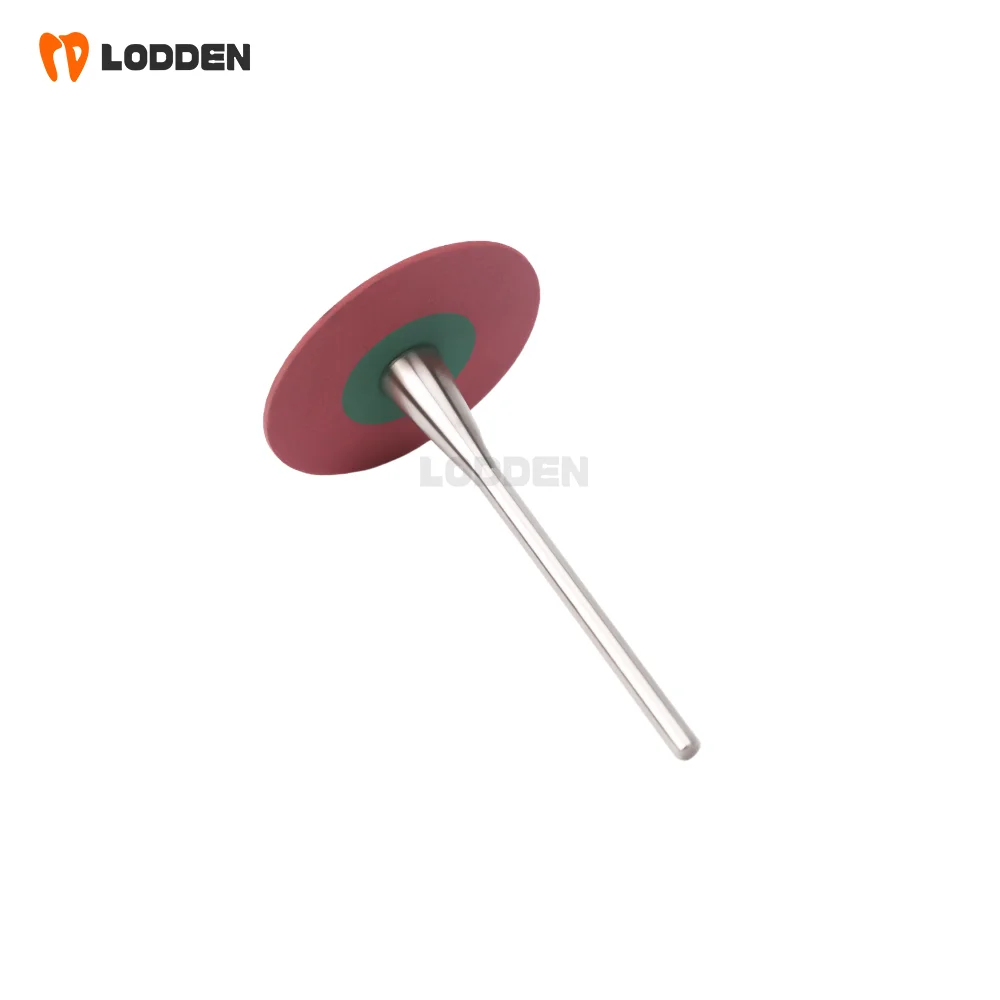 LODDEN 1pcs Red Fine Diamond Polishers for Zirconia Dental Lab Polishing Tools D1F D203F D17F Dentistry Grinding Ceramics Stones - view 4
