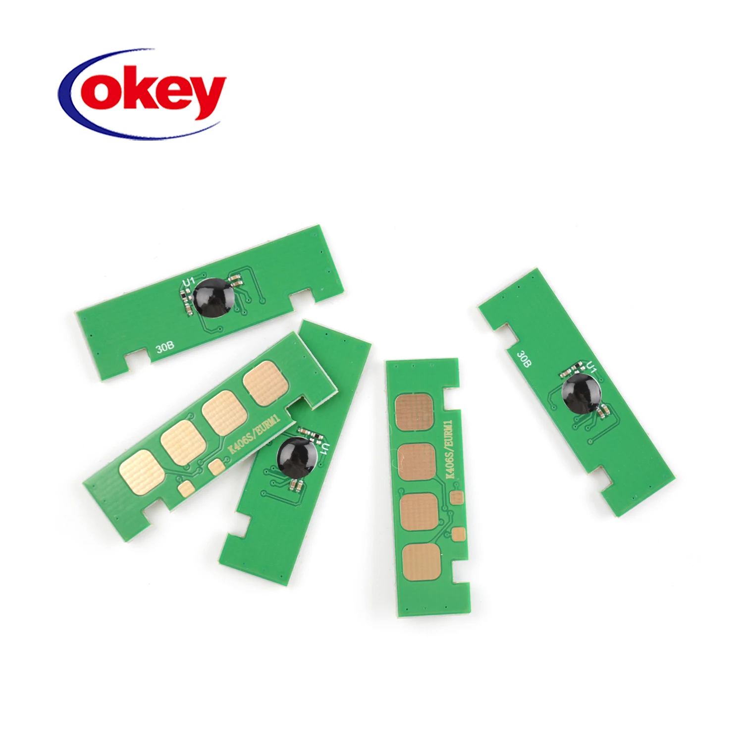 4x CLT-K406S CLT-406S 406 406s Toner powder Chip For Samsung CLP 360 365 C410W C460W C460FW CLX 3300 3305 CLX-3305fw Reset Chips