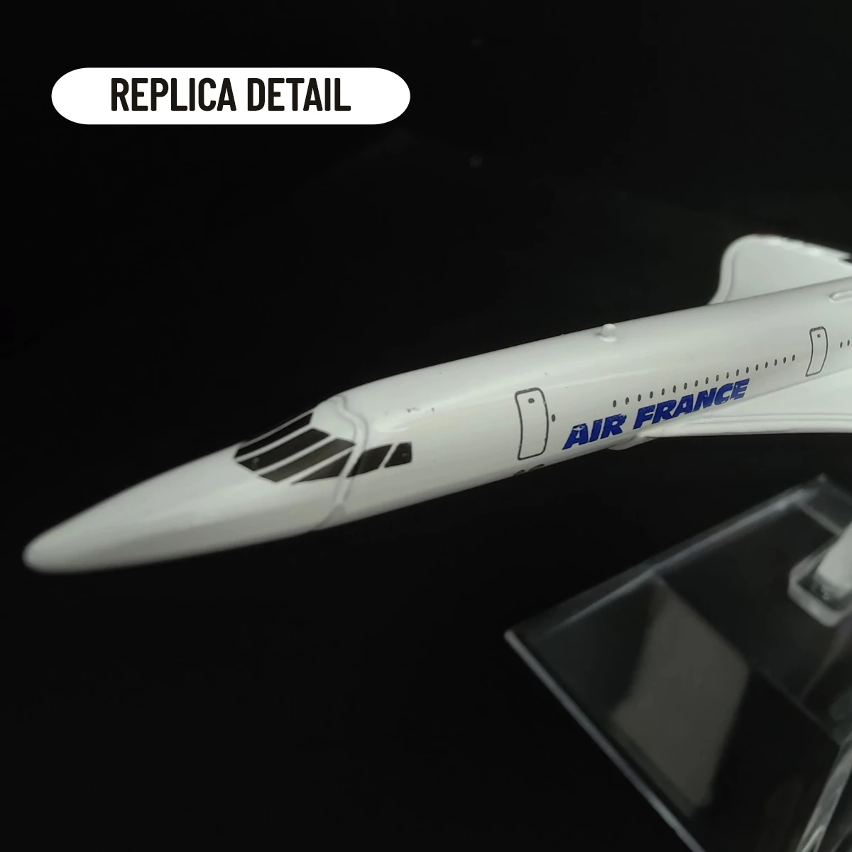 Scale 1:400 Replica Metal Airplane 15cm Air France Concorde Model Aviation Miniature Xmas Kids Room Decor Gift Toys for Boys