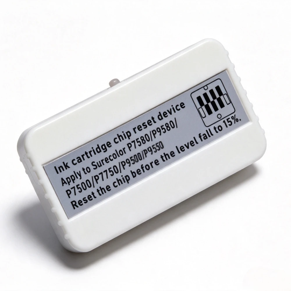 Ink Cartridge Chip Resetter For Epson SureColor P7580 P9580 P7500 P9500 P7750 P9550 Large‑Format Printer Reset Tool