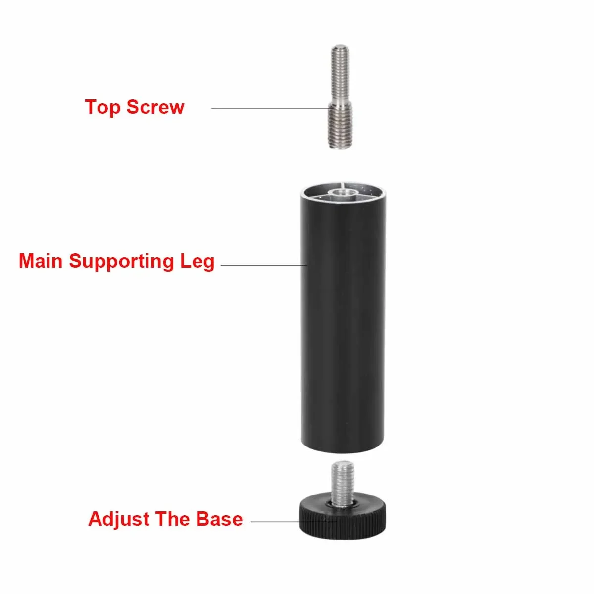 Furniture Height Increasing Foot Pads Washing Machines Refrigerators Height Increasing Shock-Absorbing Adjustable Support Legs