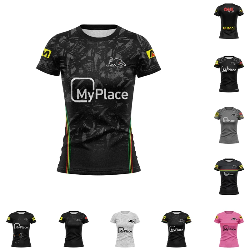 

2024 Penris Black Panthers Rugby Team jersey, home and away jerseys, new high-quality jerseys in multiple styles