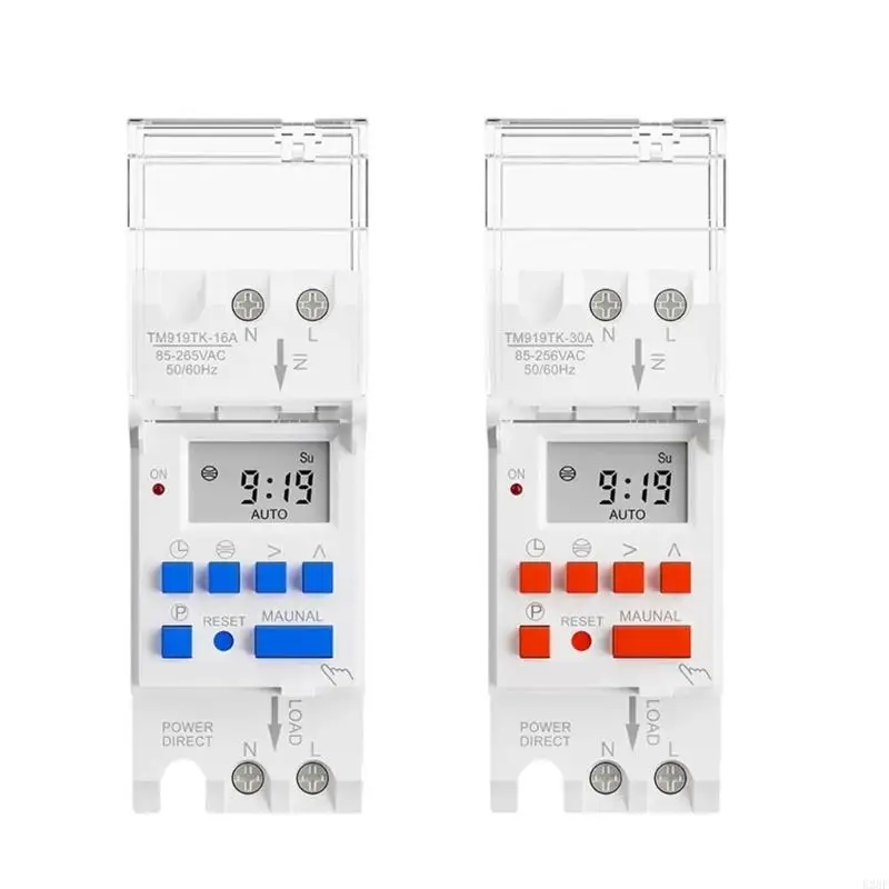 

E28F Энергоэффективность 85-265VAC Timer Switches Многофункциональные программируемые переключатели таймера для бытовых приборов