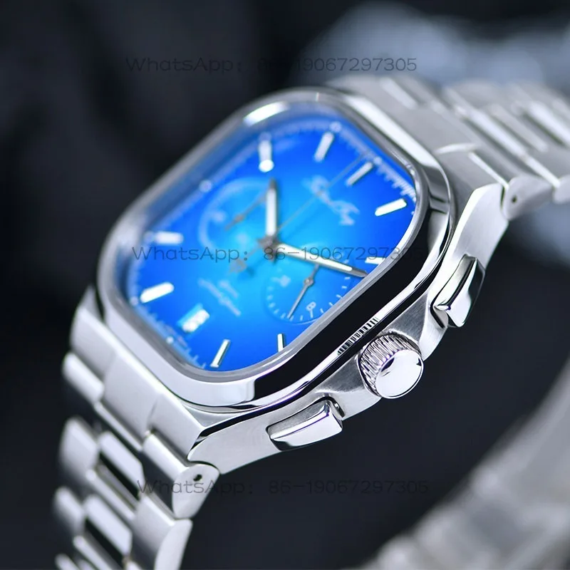 Chronograph Quartz Movement 100m Waterproof Luminous Personalized Watch