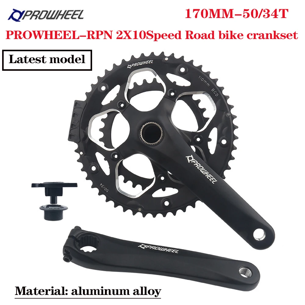 LTWOO 2X10 Speed Groupset 10S Road Bike SL-Shift Lever RD Derailleur PROWHEEL-170MM 50-34T Crankset X10 Chain 10V Cassette Kit