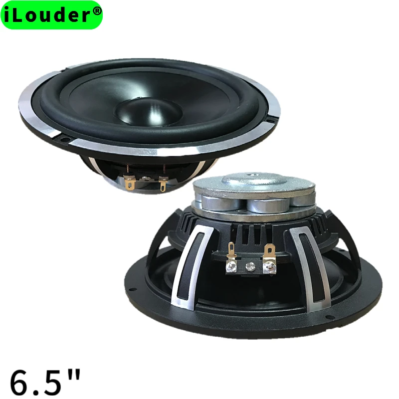 Neodymium Magnet 6.5Inch Full Range speakers RMS 30W 4OHM/8OHM optional Hot Aluminium frame Waterproof 90DB for car/home etc.