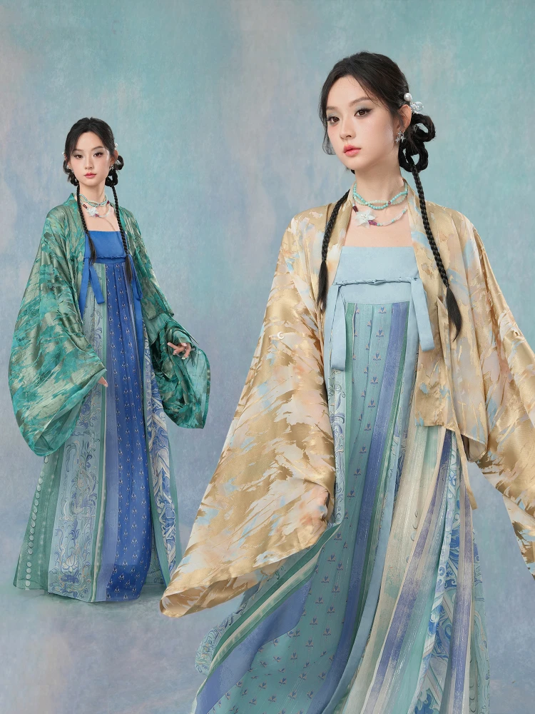 

Lin Squama Tang Sle Summer Hanfu Dr Improved Strapl Gown New 2025 Spring Collection Ele Robe for Women