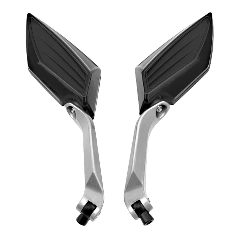 2Pcs Universial 8mm 10mm Motorcycle Mirror Scooter E-Bike Rearview Mirrors Electromobile Back Side Mirror