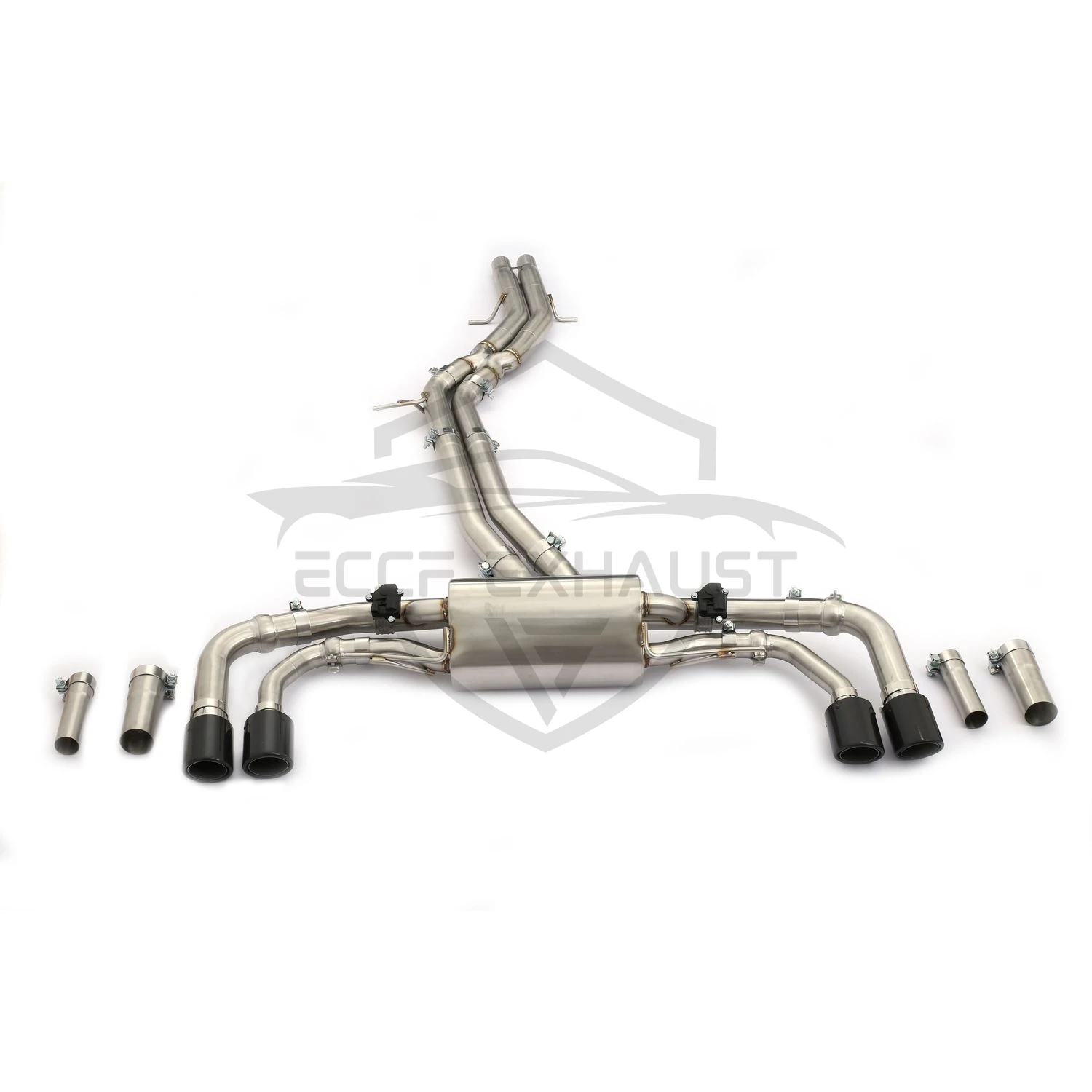 

Sporty Exhaust Sound Valved Catback Exhaust For Audi Q8 3.0T Performance Upgrade Easy Installation