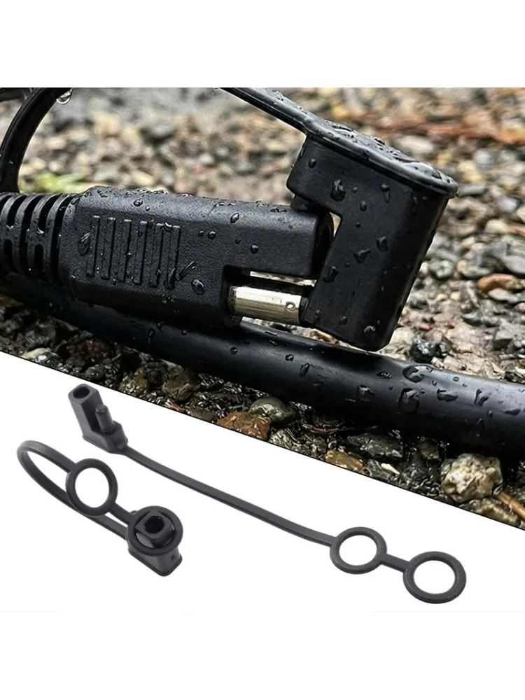 Capuchon anti-poussière SAE (amélioré) – Remplacement de la protection supérieure en caoutchouc étanche pour connecteur de moteur solaire SAE à 2 broches
