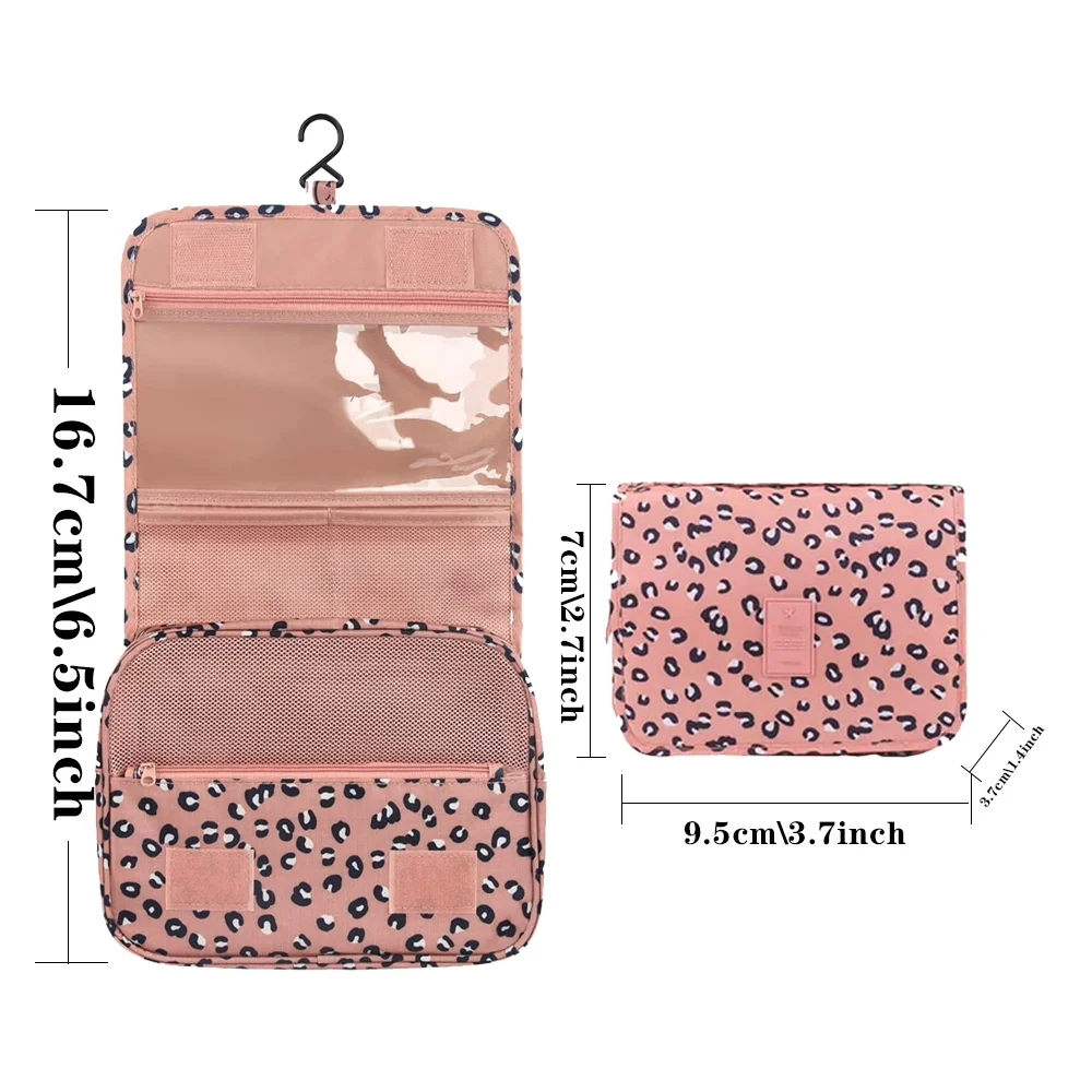 Hook Make Up Organizer Women Travel Cosmetic Wash Pouch Waterproof Toiletries Storage Bag Ladies Neceser Makeup Bags Beauty Bag