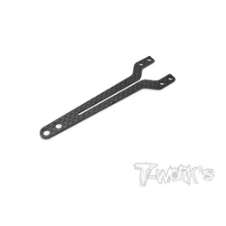 Original T works TE-X4-G Carbon fiber Split Type Front Upper Deck Ver. 1/2 ( Xray X4 ) Professional Rc part