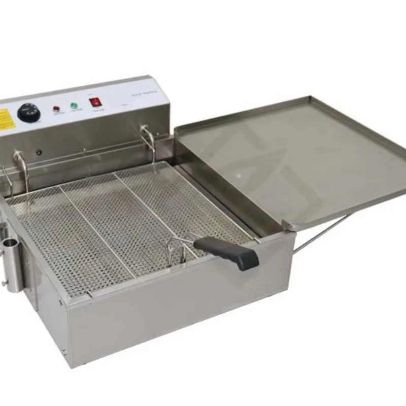 Direct Sales Electric Deep Fryer French Fries Chicken Leg Tempura Fryer Commercial Donut