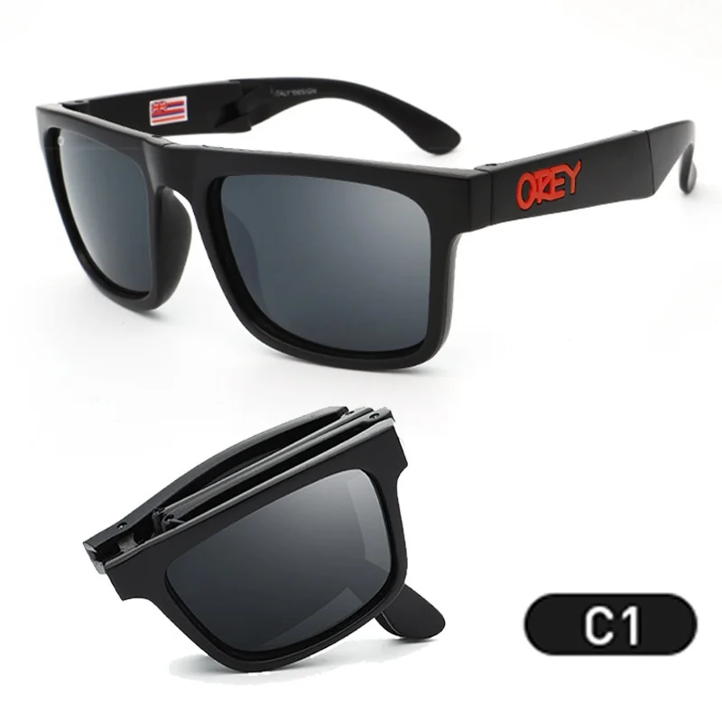 OREY Gafas De Sol plegables para hombre y mujer, Gafas De Sol plegables para deportes De ciclismo, Gafas De Sol UV400