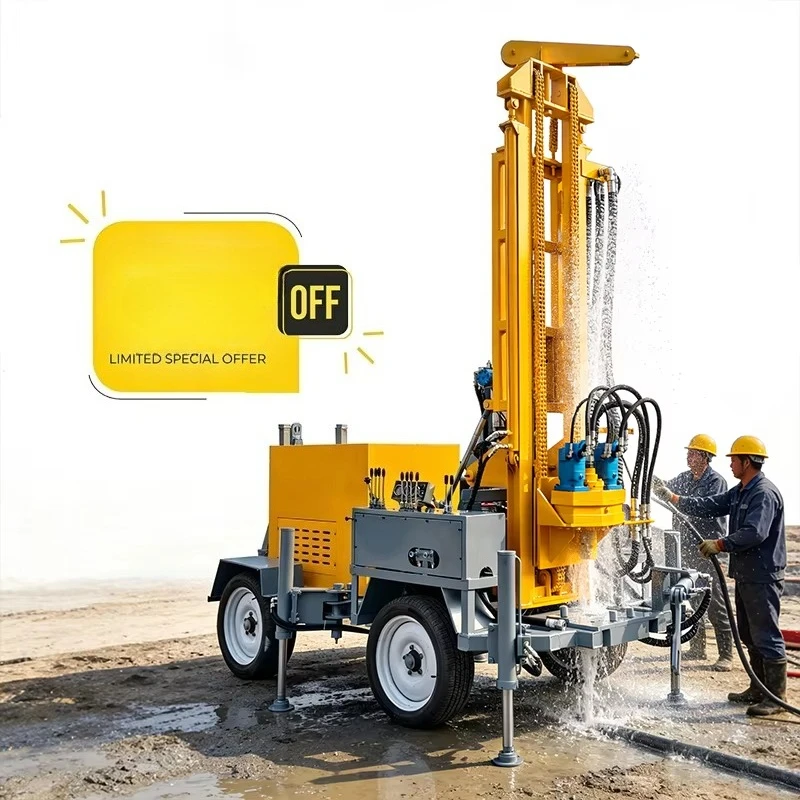 Easy Operation Drilling Rig DTH Type Water Well Drilling Machine 200m Truck Mounted Water Well Drilling Machine for Mexico