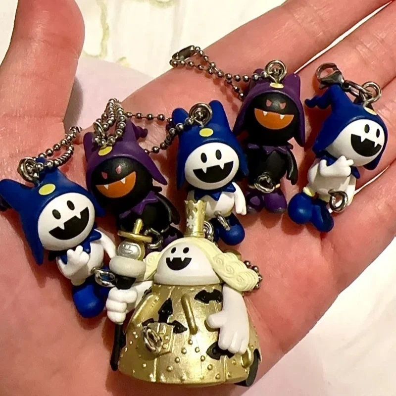 Figura de Jack Frost de Shin Megami Tensei, Gashapon Original de Bandai Namco, Llavero, Modelo de Anime, Juguete Coleccionable, Regalo para Fanáticos