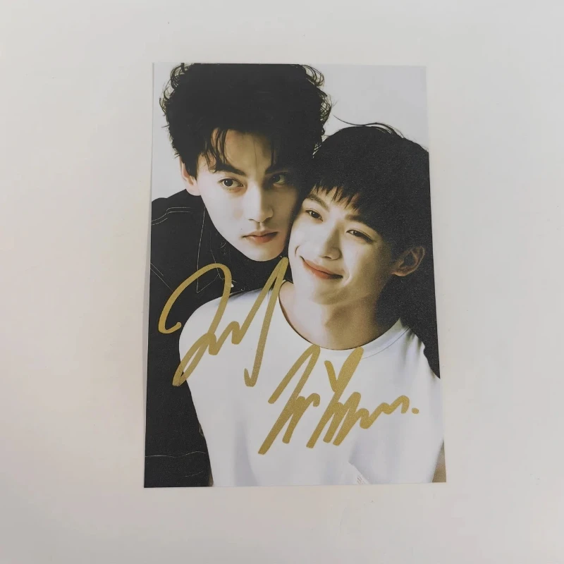 

No Repeat Zi Yu Tian Yuning Zhan Xuan Liu Xuancheng Autographed Photo TV Revenged Love Drama Stills Handwritten Sign Picture