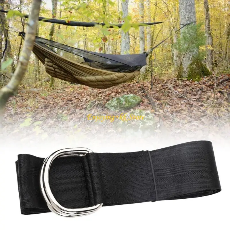 Q1JB Multipurpose Outdoor Hammock Swing Straps Rope Adjustable Length For Outdoor Use