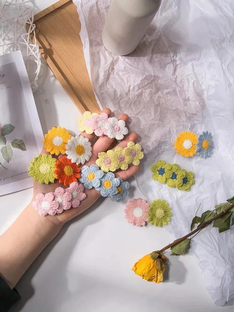 Colorful Daisy Flower Hair Clip Clearance Sale